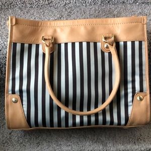 Henri Bendel Centennial Stripe Shoulder Bag